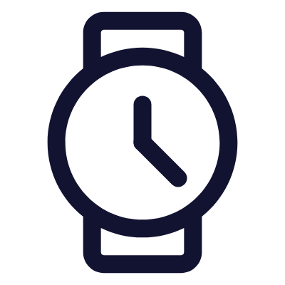 Watch, Animated Icon, Outline