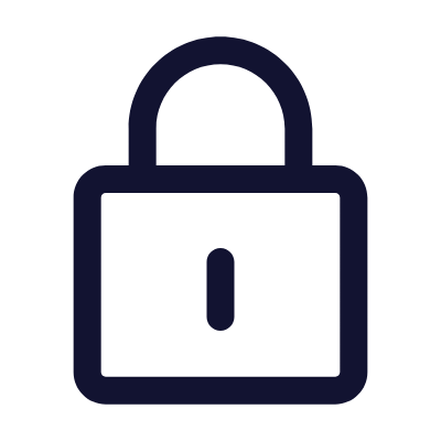 Lock, Animated Icon, Outline