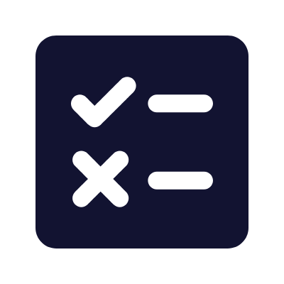 Rules, Animated Icon, Solid