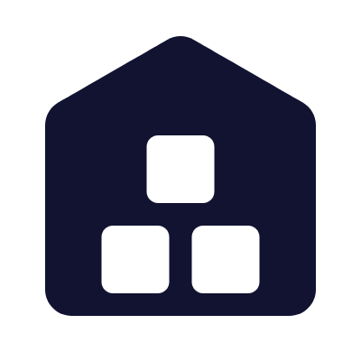 Open Warehouse, Animated Icon, Solid