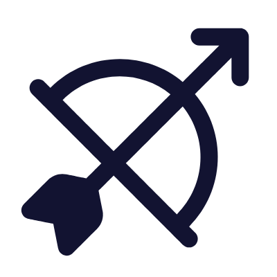 Archery, Animated Icon, Solid