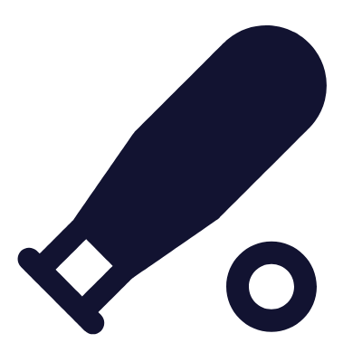 Baseball, Animated Icon, Solid