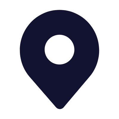 Location Pin, Animated Icon, Solid