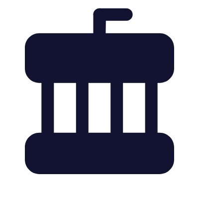 Parliament, Animated Icon, Solid