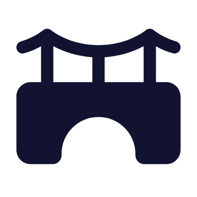 Bridge, Animated Icon, Solid