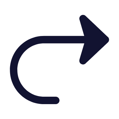 U Turn, Animated Icon, Solid