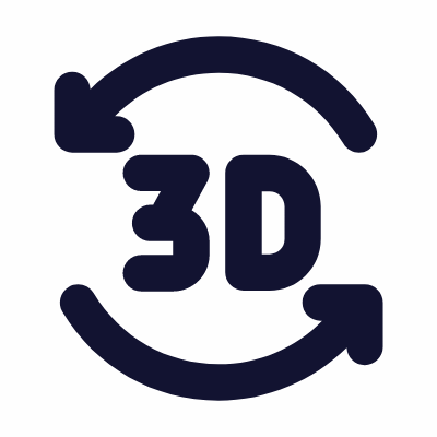 Rotate, Animated Icon, Solid