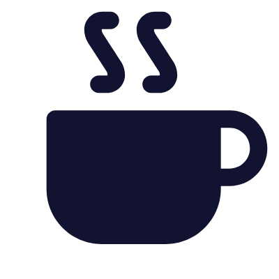Coffee, Animated Icon, Solid