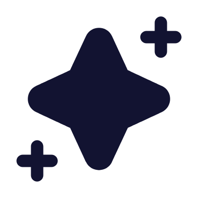 Sparkles, Animated Icon, Solid