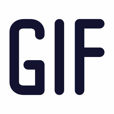 GIF, Animated Icon, Solid