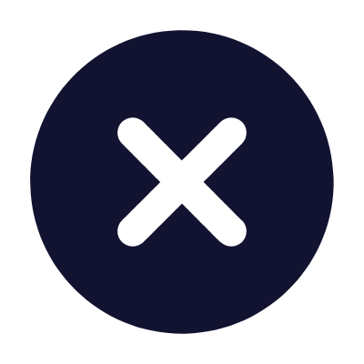 Cross Circle, Animated Icon, Solid