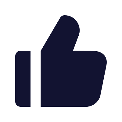 Thumb Up, Animated Icon, Solid