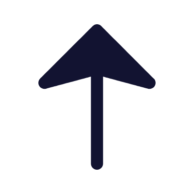 Arrow Up, Animated Icon, Solid