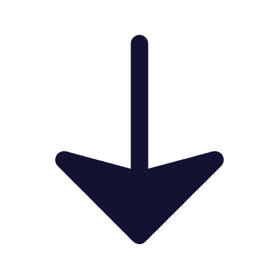 Arrow Down, Animated Icon, Solid