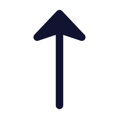Arrow Up, Animated Icon, Solid