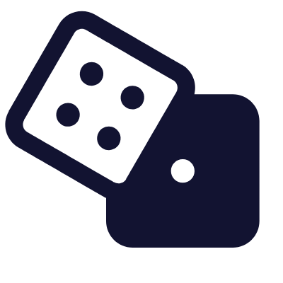 Dice, Animated Icon, Solid