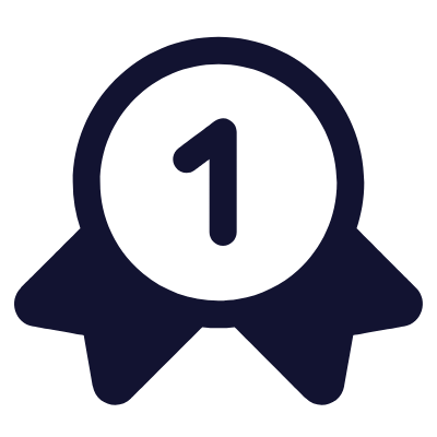 Badge First, Animated Icon, Solid