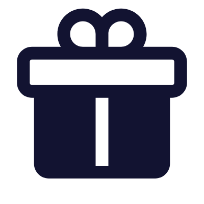 Gift Ribbon, Animated Icon, Solid