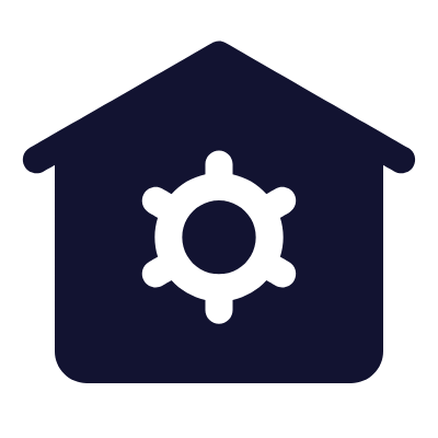 House Settings, Animated Icon, Solid