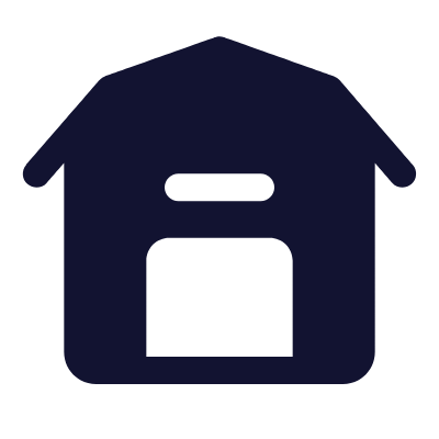 Barn, Animated Icon, Solid