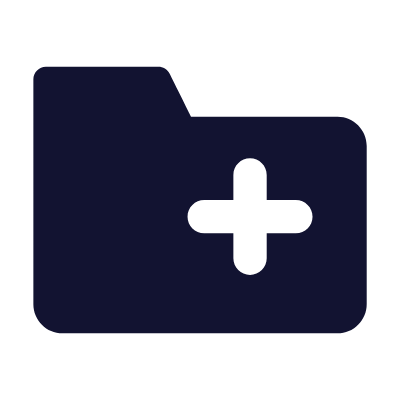Add Folder, Animated Icon, Solid