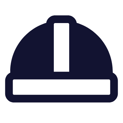 Construction Worker, Animated Icon, Solid