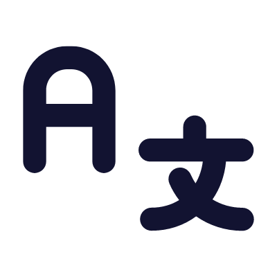 Translation, Animated Icon, Solid