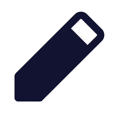 Pencil, Animated Icon, Solid
