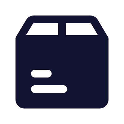 Box Front, Animated Icon, Solid