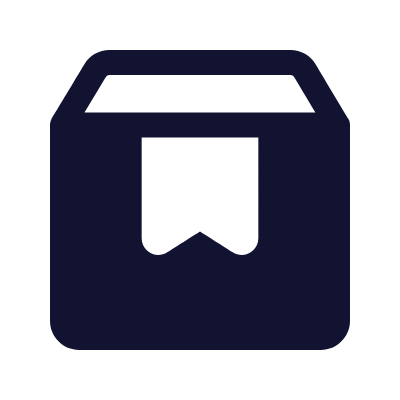 Box Front Label, Animated Icon, Solid