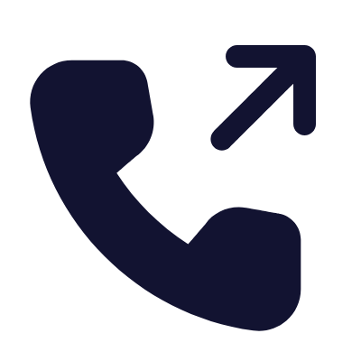 Phone Outgoing, Animated Icon, Solid