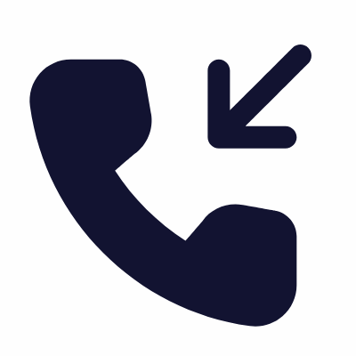 Phone Incomming, Animated Icon, Solid