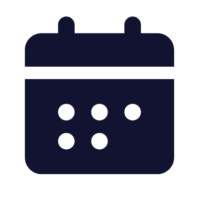 Calendar, Animated Icon, Solid