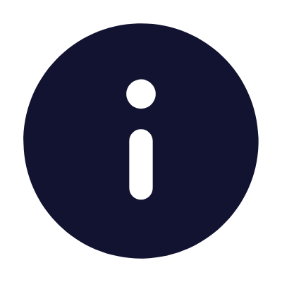 Info Circle, Animated Icon, Solid