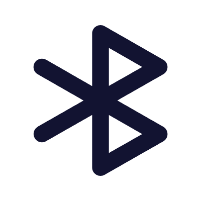 Bluetooth Symbol, Animated Icon, Solid