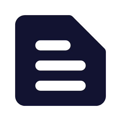 Text Snippet, Animated Icon, Solid