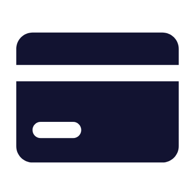 Credit Card Back, Animated Icon, Solid
