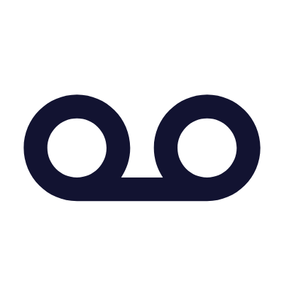 Voicemail, Animated Icon, Solid