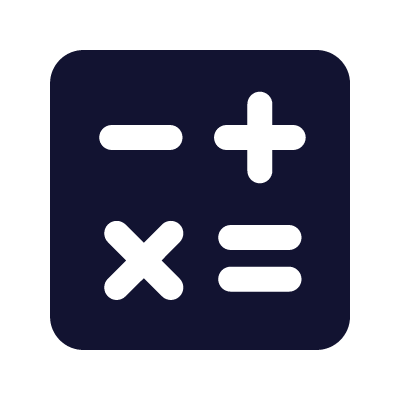 Calculate, Animated Icon, Solid