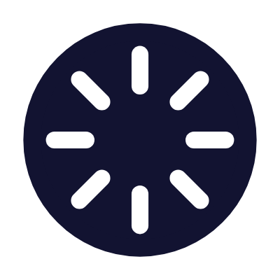 Loader Dashes, Animated Icon, Solid