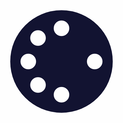 Loader Circles, Animated Icon, Solid