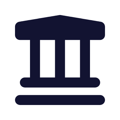 Bank, Animated Icon, Solid