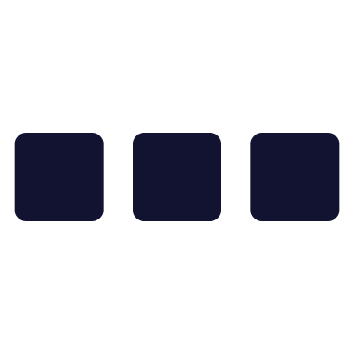 Loader Squares, Animated Icon, Solid