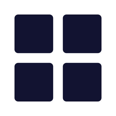 Loader Squares, Animated Icon, Solid