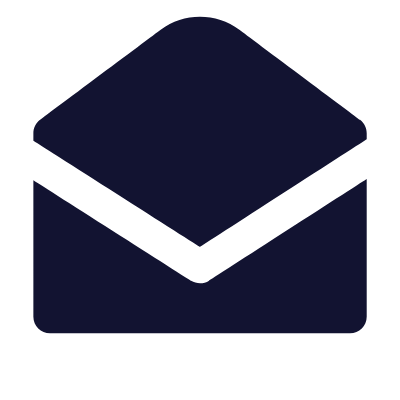 Mail Open, Animated Icon, Solid