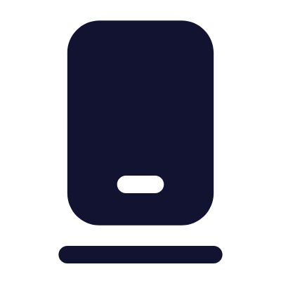 Smartphone Dock, Animated Icon, Solid