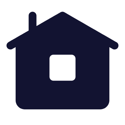 Cottage, Animated Icon, Solid