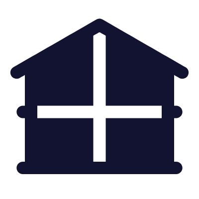 Home Construction, Animated Icon, Solid