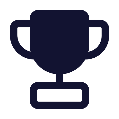 Trophy, Animated Icon, Solid