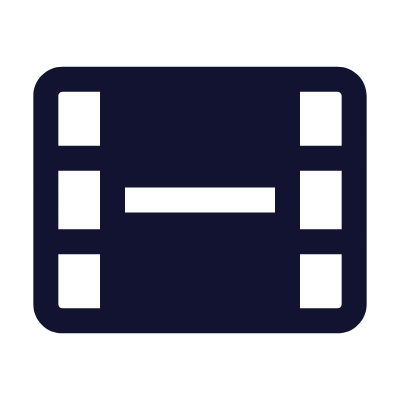 Film, Animated Icon, Solid